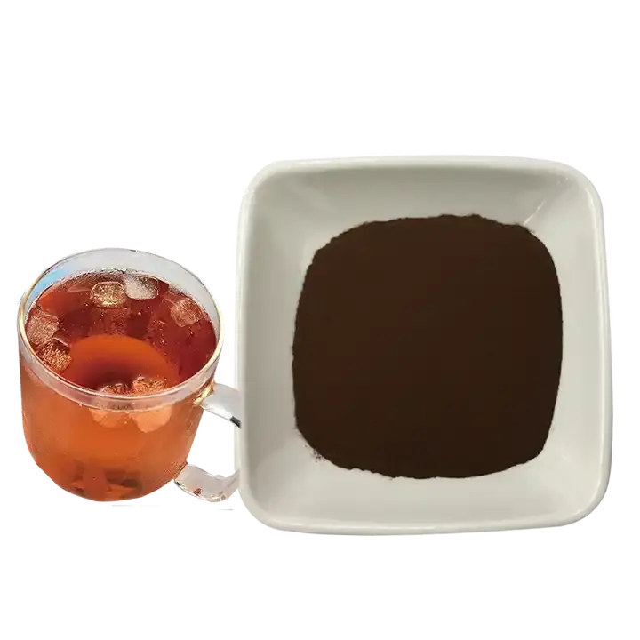 All'ingrosso campione gratuito di tè nero in polvere sfuso in polvere di tè nero istantaneo