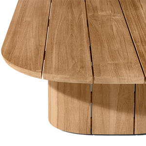 Ensemble de salon de jardin haut de gamme, table basse, meubles d'extérieur, table basse en teck massif résistant aux intempéries - Product Image 3