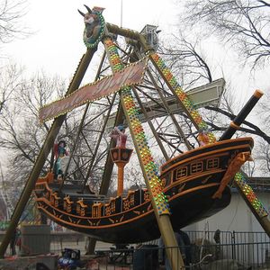 เรือโจรสลัดโบราณ24ที่นั่งพื้นที่ที่สวยงามอุปกรณ์สนุกเรือโจรสลัดสุดหรู - Product Image 4