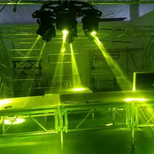 Alumínio Pipe diâmetro 40mm rotating iluminação círculo display truss iluminação círculo display truss para bar DJ cabine iluminação show