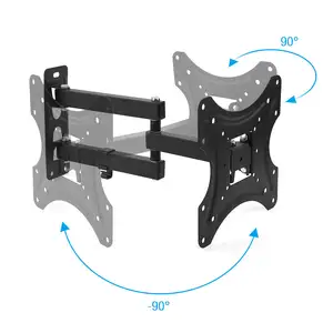 Кронштейн для телевизора S37 75/100/200 мм с полным движением и углом поворота 360 градусов