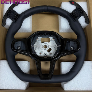 <span class=keywords><strong>Volante</strong></span> deportivo de cuero negro piano para BMW G20 G22 G80 G82 G87 G26 <span class=keywords><strong>G29</strong></span> F40 F44 i3 M2 M3 M4 - Product Image 6