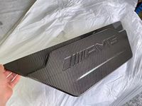 Cubierta de Panel de Puerta Trasera de Fibra de Carbono Modificada Antiarañazos para G-Class G350G500G550G63