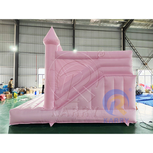 Pink Party Inflatable Bounce House Slide Combo Castle Commercial Grade PVC CE Certified Easy Setup 3-Year Warranty - Product Image 5