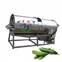 Industriële aardappel schil- en reinigingsmachine, trommeltype fruit- en groenteschrobmachine