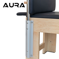 Table trapèze Cadillac en érable durable, design réglable et peu encombrant pour studio de Pilates à domicile