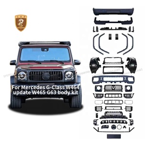 Kit carrosserie en plastique de haute qualité pour <span class=keywords><strong>Mercedes</strong></span> Benz Classe G, mise à niveau vers W465 G63, accessoires de pare-chocs, pièces automobiles - Product Image 2