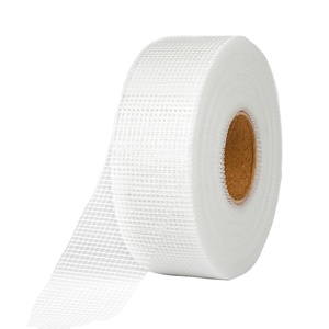 Ruban <span class=keywords><strong>de</strong></span> jointure hautement ignifuge, durable, en fibre <span class=keywords><strong>de</strong></span> verre, maille tissée simple, sans alcali, pour matériaux muraux, soudage et découpe - Product Image 5