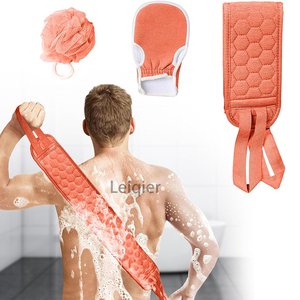Gant de <span class=keywords><strong>Douche</strong></span> Exfoliant Personnalisé avec Logo, Éponge de Bain en Maille, Kit d'Outils de Bain pour le Corps (Femmes, Hommes, Enfants) - Product Image 5