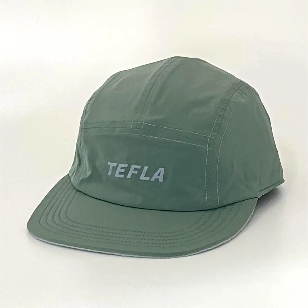 Trendy özelleştirilmiş nakış baskı logo ışığı ağırlık polar yeşil gri şapka ters sıkıntılı kış sıcak Snapback kap