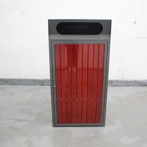 Gavin Custom Made 240L Metal and Solid Timber Large Garbage Can Enclosure Wooden <strong>Wheelie</strong> <strong>Bin</strong> Surround - Product Image 3