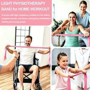 Bandes de Résistance de Yoga en TPE de Haute Qualité, Personnalisables avec Logo OEM, Largeur 1500x150x0.35mm, pour Fitness et Étirements – Vente en Gros - Product Image 5