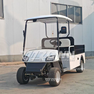 Practical Golf Utility Cart Closed Cargo <b>Box</b> Comfort Single Seat Low Noise Electric Farm Delivery Buggy - Product Image 4