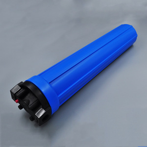 Filtres Wholewater – Boîtier de filtre bleu « Big Fat » de 20 pouces – Accessoire pour purificateur d'eau (système d'osmose inverse) - Product Image 1