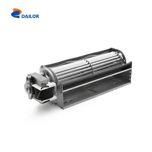 12V 24V 30mm AC Air Curtain Mini Tangential Fan Impeller Blower cross flow fan motor