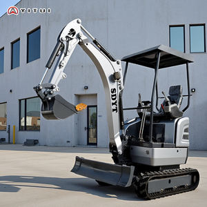 Multifunctionele minigraafmachine 2,5 ton rupsgraafmachine compact ontwerp aangepaste versterkte chassis giek & arm - Product Image 2