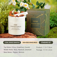 Lilin Aromaterapi Kedelai Beraroma Bunga Kering Lilin Wangi Tanpa Asap Pembakaran Bersih Dekorasi Rumah Pesta Pernikahan