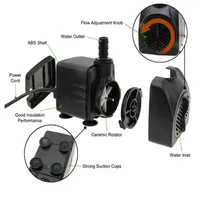 Pompe à eau submersible moderne pour aquarium, 220V 115W, en plastique, pour circulation d'eau en bassin de poissons (OEM)