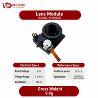 Module de lentille IR-CUT de qualité industrielle 3.0V -40~85 ° Moteur de haute précision pour système de caméra de vision robotique