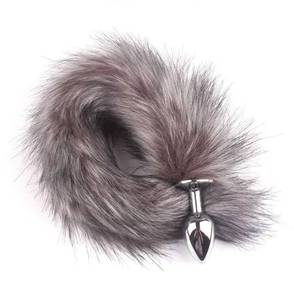 Juguete Anal Erótico de Cola de Zorro con Plumas Metálicas, Juguetes Sexuales para <span class=keywords><strong>Mujeres</strong></span> y Hombres, Tapón Anal Sexy, Accesorios para Adultos - Product Image 5