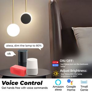 Tuya DIY Mini WiFi Thông Minh <span class=keywords><strong>LED</strong></span> <span class=keywords><strong>Dimmer</strong></span> Chuyển Đổi Ánh Sáng Mô-đun App Điều Khiển Từ Xa 220V Đèn Tường On Off Cho Alexa Google Home - Product Image 6