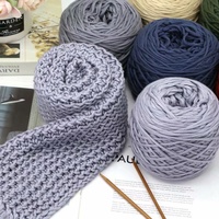 Hot Sale Various Colors Warm Milk Cotton Kit 16ply 200g Soft 100% Yarn for Hand Knitting Crochet Scarf Wool Yarns