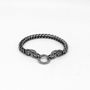Pulsera de Acero Inoxidable 316 con Diseño de Cabeza de Dragón, Estilo Punk, Unisex, con Signo del Zodiaco, Marca Yunnique - Product Image 5