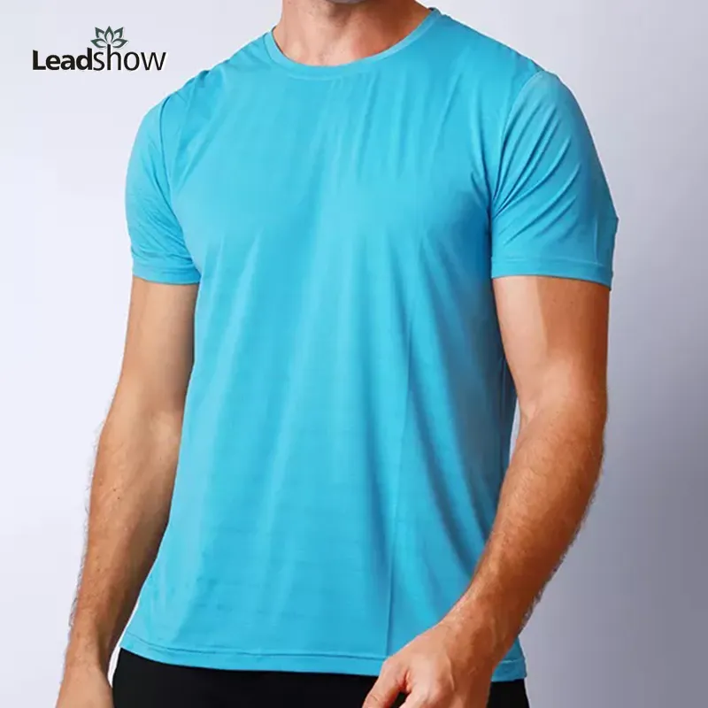 Maglietta sportiva sportiva sportiva sportiva sportiva personalizzata da uomo su misura T-Shirt da ginnastica a maniche corte T-Shirt da uomo