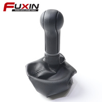 Cubierta de perilla de palanca de cambios Manual negra estilo coche cabeza de palanca de cambios para 2104 2105 2107 2121