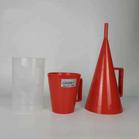 Taza medidora de embudo de cono, prueba de viscosidad, embudo de pozo, viscosímetro de barro