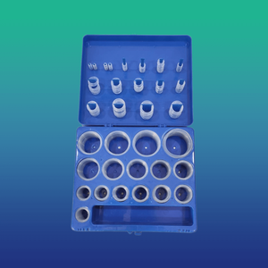 ชุดโอริงส์ที่ออกแบบมาเพื่อการปิดผนึกที่มีความบริสุทธิ์สูงและปราศจากเชื้อในห้องปฏิบัติการ การแปรรูปชีวภาพ และการใช้งานในอุตสาหกรรม ช่วยให้ปราศจากการรั่วซึม - Product Image 4