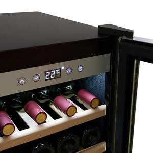 Refrigerador de vino de champán de almacenamiento de doble zona pequeño integrado personalizado - Product Image 5