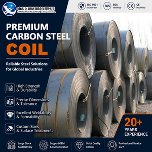 Re-coiling S355JR Q195 Cold Rolled Hot Rolled 10mm 2000mm Stamping JIS G3101 Carbon Steel Coil for Shipbuilding - Product Image 1