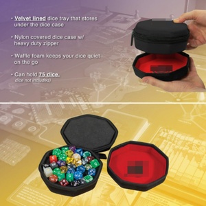 Factory Custom Transparent Square Acrylic Eco-Friendly Classic Dice Tower Tray Travel Dice Case with Customized Logo for RPG DND - Product Image 2