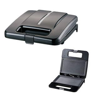 בית במגמה חמה למכור עיצוב מיוחד פופולרי נייד מיני שאינו מקל 2 פרוסים להכנת סנדוויצ 'ים - Product Image 3