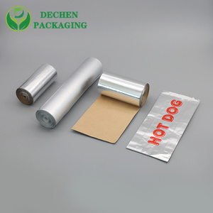 Aluminum Foil Laminated Paper For Butter Paper Cans Candy Ice Cream Food Packaging