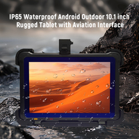 OEM/ODM Tablette robuste pour l'extérieur, industrielle, 10 pouces, empreinte digitale, 4G 5G 10000mAh, Panel PC robuste pour le terrain