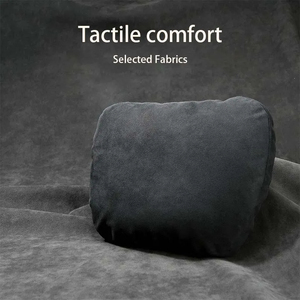 Coussin de nuque en matériau PU pour soulager les douleurs cervicales, support cervical pour siège de voiture avec housse lavable pour un design ergonomique - Product Image 4