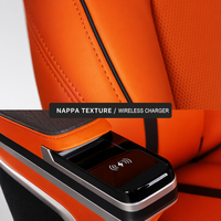 Fauteuil de luxe zéro gravité avec commande tactile et interrupteur physique pour sièges de fourgonnette MPV