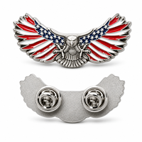 Metall-Adler Emaille-Anstecknadel mit Magnet für Anzug, Jacke, Hut, Geschenk, Großhandel, Bulk, Individuelles Logo
