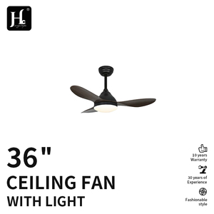 36-inch Hyundai LED <b>Ceiling</b> Fan with <b>Remote</b> <b>Control</b>, DC Motor, 3 Blades, Plastic Construction - Product Image 2