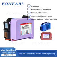 FONFAR 12.7mm Mini imprimante laser à jet d'encre portable de haute qualité pour étiquettes de date d'expiration