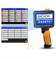 Impresora de Inyección de Tinta Manual ANCHOR de 12.7mm, Impresora Portátil de Mano para Impresión de Códigos de Barras y Logotipos en Cajas H81