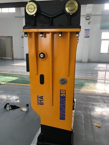 Moteur de type boîtier pour marteau brise-roche hydraulique SB81A, état neuf, pour les industries de la construction et minières, comprend roulement et burin - Product Image 4