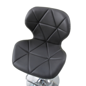 Taburetes de <span class=keywords><strong>Bar</strong></span> de cuero PU nuevos ajustables giratorios, muebles comerciales para exteriores sin brazos de altura de mostrador para comedor, Hotel para sala de estar - Product Image 6