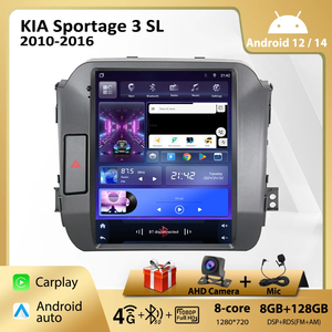 KIA Sportage 3 SL 2010-2016 için Araç Radyosu, CarPlay, <span class=keywords><strong>Android</strong></span> Auto, Ekran Yansıtma, Dokunmatik Ekran, GPS Navigasyon, 2DIN, Geri Görüş Kamerası, 1 Yıl Garantili - Product Image 2