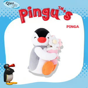 Vente en gros – Poupée en peluche 100 % officielle de la série « Flower Time » de <span class=keywords><strong>Pinga</strong></span>, 30 cm, en coton PP, avec emballage cadeau couleur anniversaire - Product Image 6