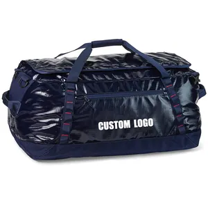 Hot Sales Durable Custom Logo PVC Tarpaulin Sports Dry Duffle Convertible Backpack Hiking Bag Camp Waterproof Travel Duffel Bag