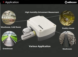 MTH300S: <span class=keywords><strong>Sensor</strong></span> <span class=keywords><strong>digital</strong></span> de temperatura y humedad de pared de alta calidad con alta humedad para invernadero/refrigerador - Product Image 6