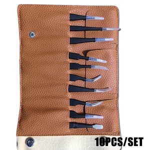 ชุดแหนบป้องกันไฟฟ้าสถิตย์ (ESD) ทำจากสแตนเลส สำหรับงานประกอบในโรงงาน แหนบความแม่นยำสูง สำหรับพื้นที่ปลอดภัย - Product Image 2